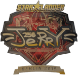 Sticker | Jerry (Gold) | Berlin 2019