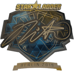 Sticker | nitr0 (Gold) | Berlin 2019