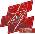 Sticker | Zeus | Atlanta 2017 image