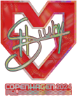 Sticker | siuhy (Holo) | Copenhagen 2024 image