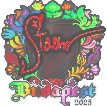 Calcomanía | Staehr (holográfica) | Budapest 2025