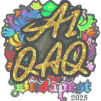 Sticker | EmiliaQAQ (Holo) | Budapest 2025