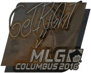 Sticker | GeT_RiGhT (Foil) | MLG Columbus 2016
