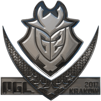 Sticker | G2 Esports(은박) | 크라쿠프 2017