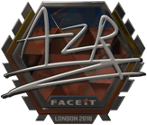 Sticker | AZR (Foil) | London 2018 image