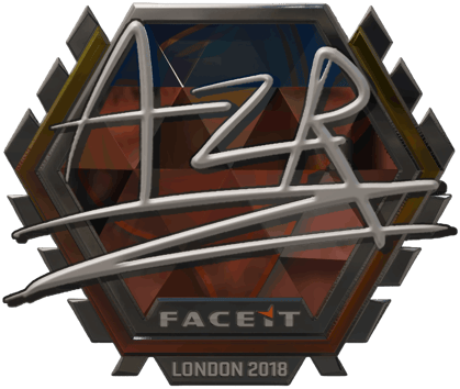 Sticker | AZR (ฟอยล์) | London 2018