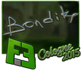 Sticker | bondik (Foil) | Cologne 2015 image