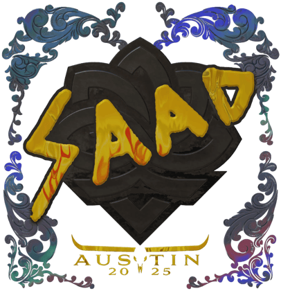 Sticker | saadzin (holográfica) | Austin 2025