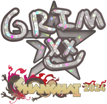 Sticker | Grim (Glitter) | Shanghai 2024