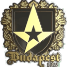 Sticker | Astralis (Gold) | Budapest 2025 image