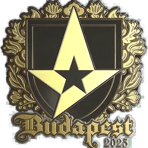 Sticker | Astralis (Gold) | Budapest 2025