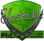 Sticker | electronic (Foil) | Krakow 2017 image