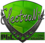Sticker | electronic (Foil) | Krakow 2017