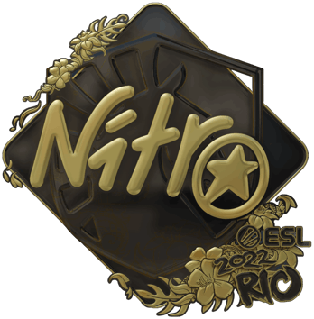 Sticker | nitr0(금박) | 리우데자네이루 2022