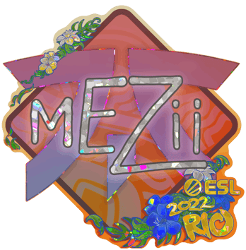 Sticker | mezii (グリッター) | Rio 2022