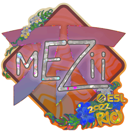 Sticker | mezii (グリッター) | Rio 2022