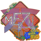 Sticker | mezii (Glitter) | Rio 2022 Sticker | mezii (Glitter) | Rio 2022 image