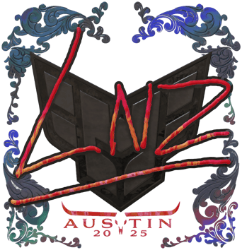 Sticker | LNZ (holograficzna) | Austin 2025