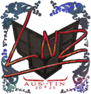 Sticker | LNZ (Holo) | Austin 2025 Sticker | LNZ (Holo) | Austin 2025 image