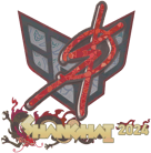 Sticker | degster (Holo) | Shanghai 2024 image