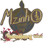 Sticker | mzinho (Holo) | Shanghai 2024