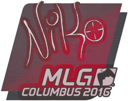 Sticker | NiKo | MLG Columbus 2016