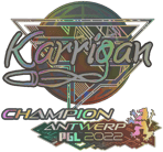 Sticker | karrigan (Holo, Champion) | Antwerp 2022 image