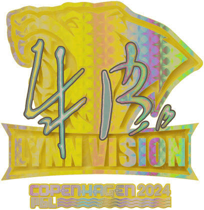 Sticker | z4KR (holográfica) | Copenhague 2024