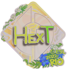 Sticker | HexT (Holo) | Rio 2022 image