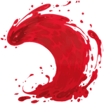 Sticker | Ruby Wave