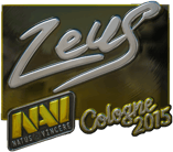 Sticker | Zeus (Foil) | Cologne 2015 image