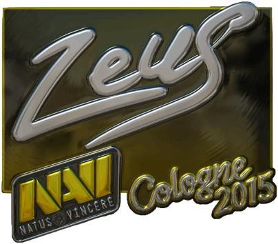Sticker | Zeus (ฟอยล์) | Cologne 2015