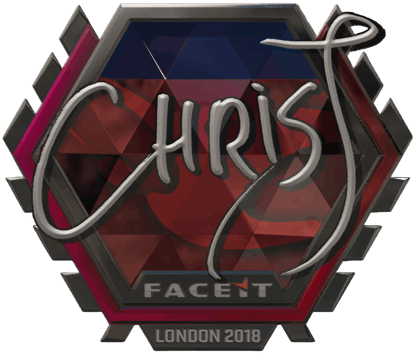 Sticker | chrisJ (kiilto) | Lontoo 2018