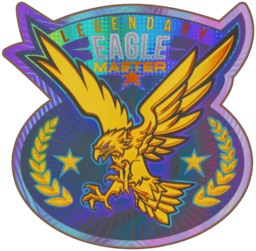 Sticker | Águia Lendária Mestre (Holo)