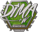 Sticker | Dima | London 2018 image