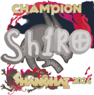 Sticker | sh1ro (Champion) | Shanghai 2024 image