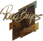 Sticker | pashaBiceps (Gold) | Boston 2018 Sticker | pashaBiceps (Gold) | Boston 2018 image