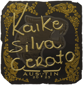 Sticker | KSCERATO (Vàng) | Austin 2025