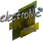 Sticker | electronic (Foil) | Boston 2018 image