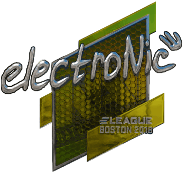Sticker | electronic (foliowana) | Boston 2018