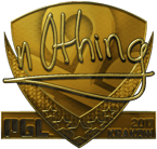Sticker | n0thing (Gold) | Krakow 2017 image