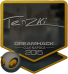 Sticker | tenzki (Foil) | Cluj-Napoca 2015