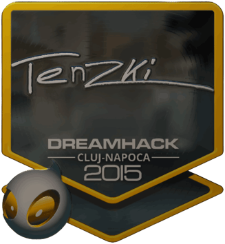 Sticker | tenzki (Foil) | Cluj-Napoca 2015