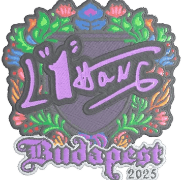 貼紙 | L1haNg（刺繡）| Budapest 2025