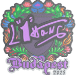Sticker | L1haNg (Embroidered) | Budapest 2025