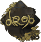 Sticker | drop (Gold) | Rio 2022 image