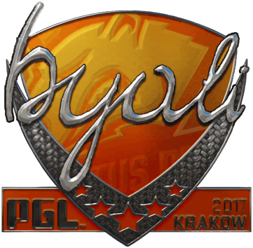 Sticker | byali (kiilto) | Krakow 2017