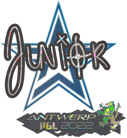 Sticker | junior (Glitter) | Antwerp 2022 image