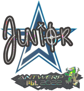 Sticker | junior (Glitter) | Antuérpia 2022