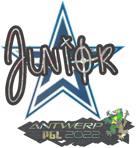Sticker | junior (Glitter) | Antwerp 2022
